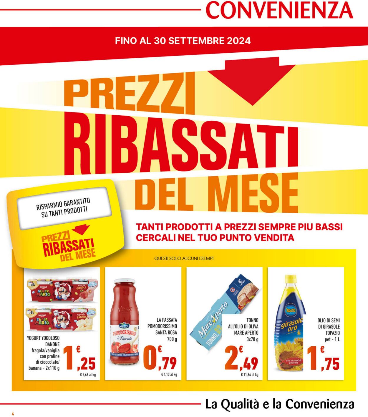 Volantino Conad 25.09.2024 - 01.10.2024