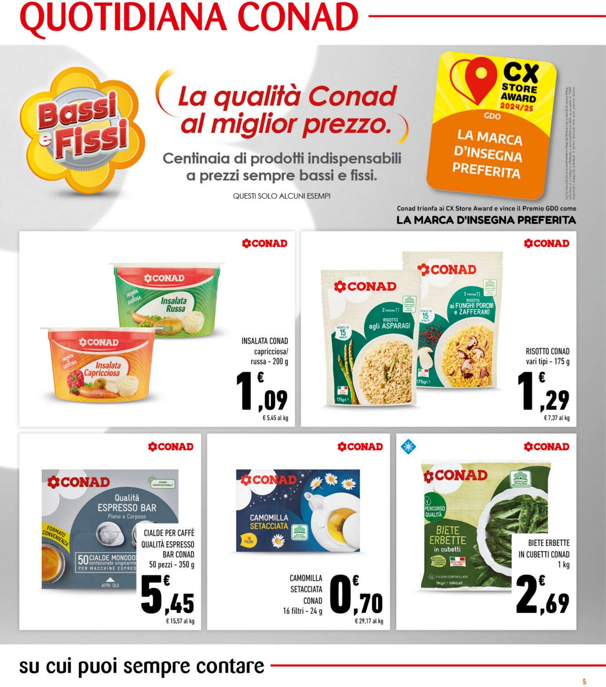 Volantino Conad 25.09.2024 - 01.10.2024