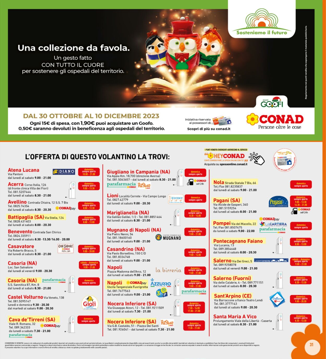 Volantino Conad 25.10.2023 - 05.11.2023