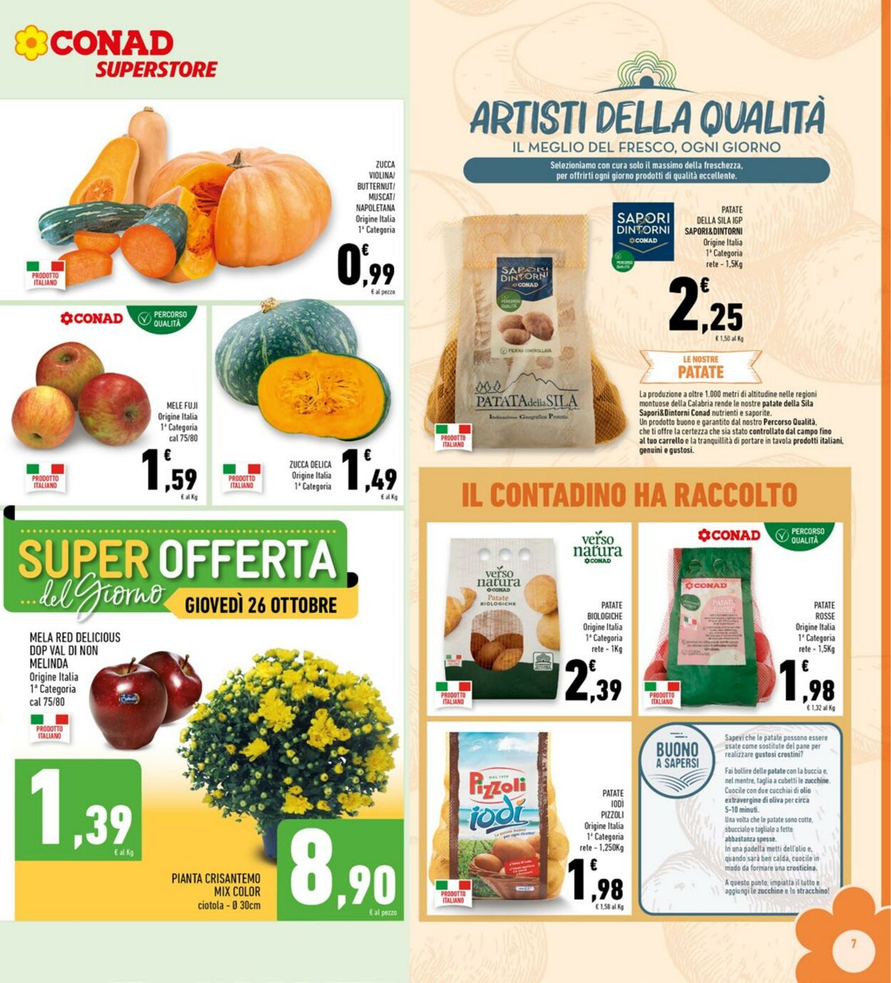 Volantino Conad 25.10.2023 - 05.11.2023