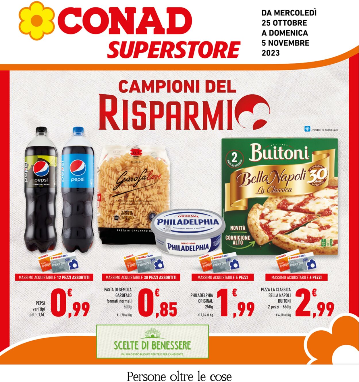 Volantino Conad 25.10.2023 - 05.11.2023