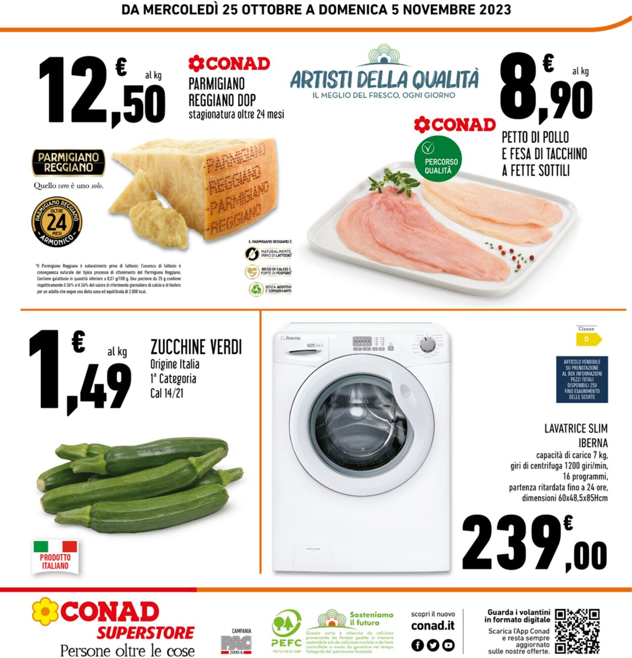 Volantino Conad 25.10.2023 - 05.11.2023