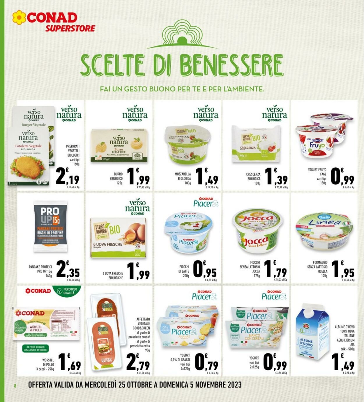 Volantino Conad 25.10.2023 - 05.11.2023