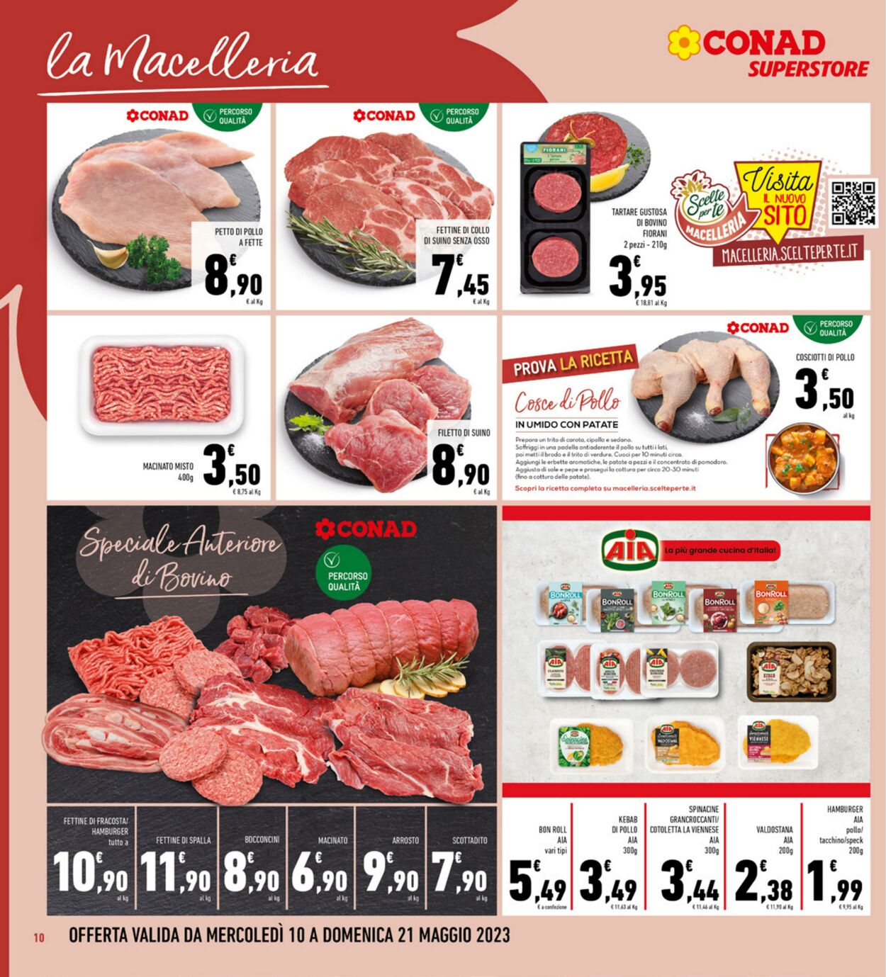 Volantino Conad 10.05.2023 - 21.05.2023