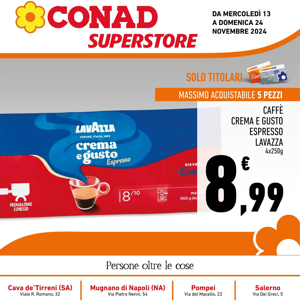 Volantino Conad 13.11.2024 - 24.11.2024