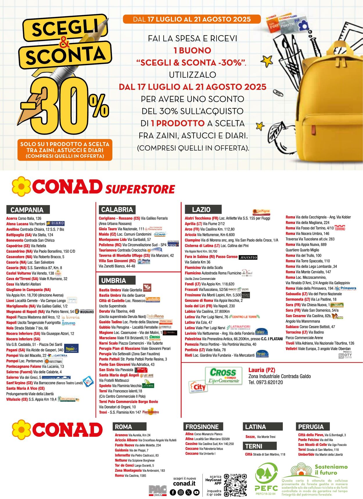Volantino Conad 05.08.2025 - 05.08.2025