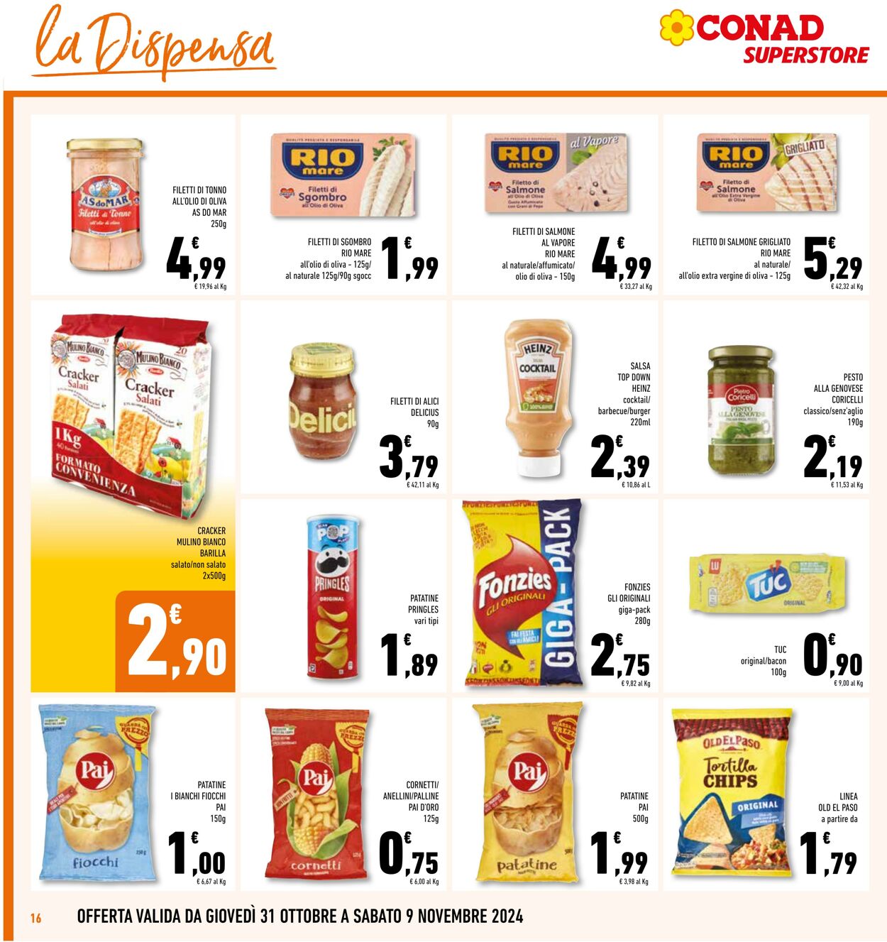 Volantino Conad 31.10.2024 - 09.11.2024