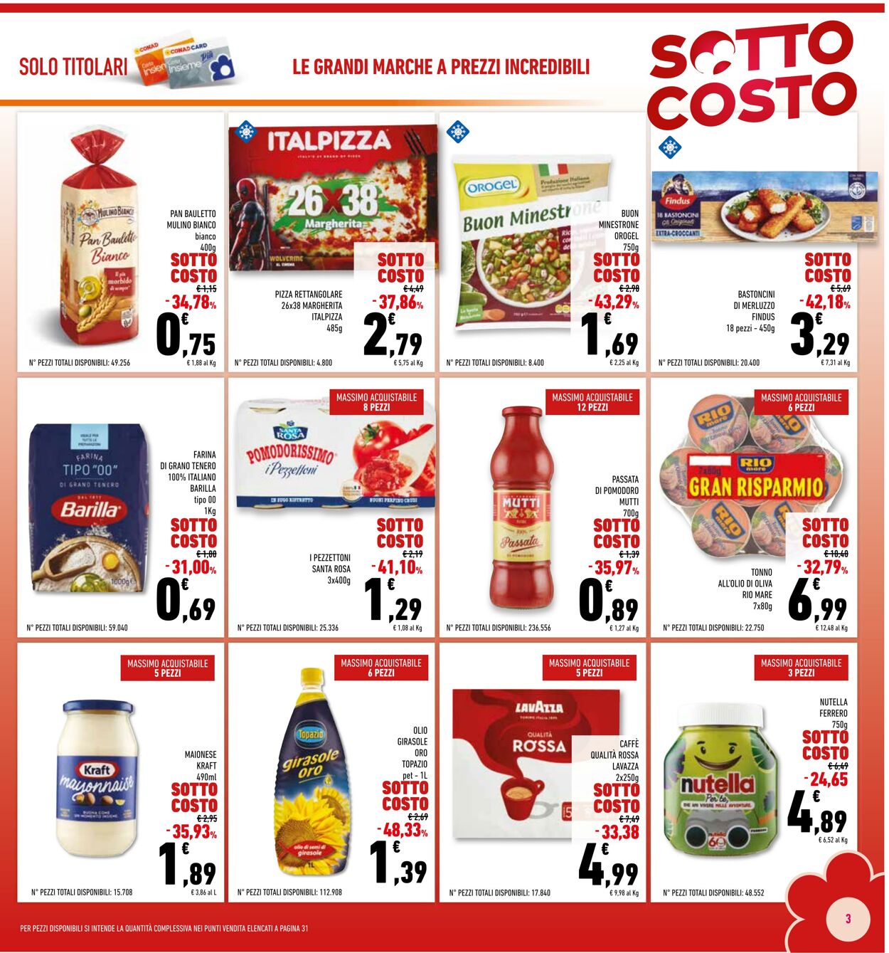 Volantino Conad 31.10.2024 - 09.11.2024