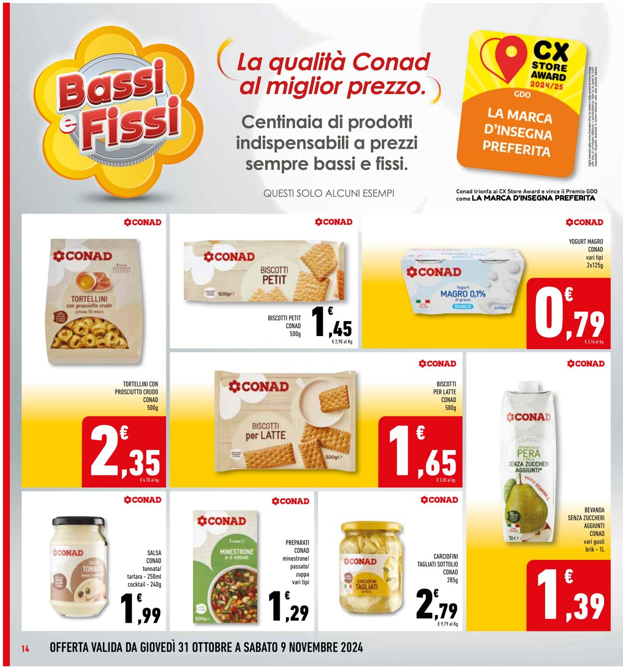 Volantino Conad 31.10.2024 - 09.11.2024