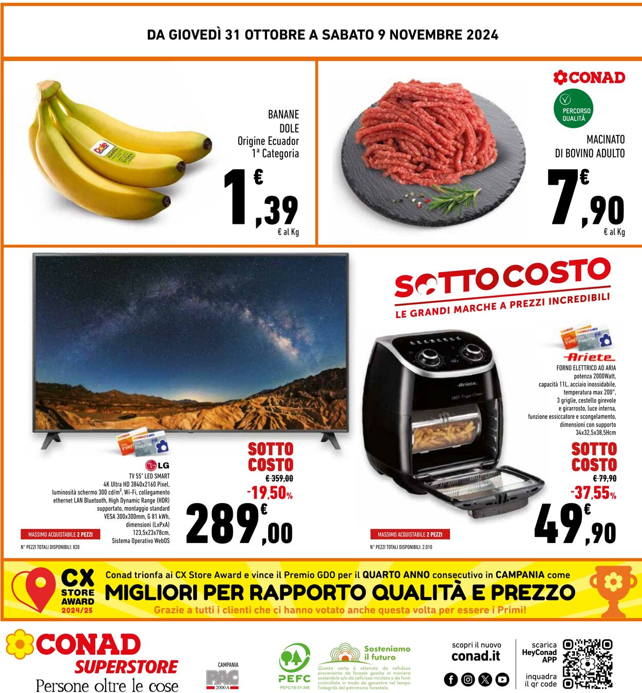 Volantino Conad 31.10.2024 - 09.11.2024