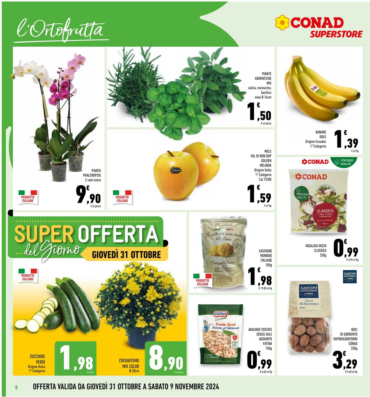 Volantino Conad 31.10.2024 - 09.11.2024