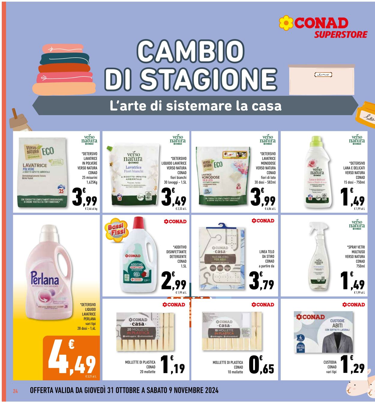 Volantino Conad 31.10.2024 - 09.11.2024