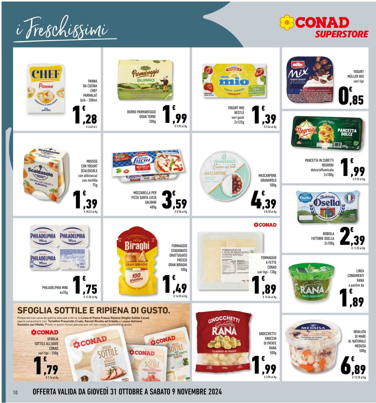 Volantino Conad 31.10.2024 - 09.11.2024