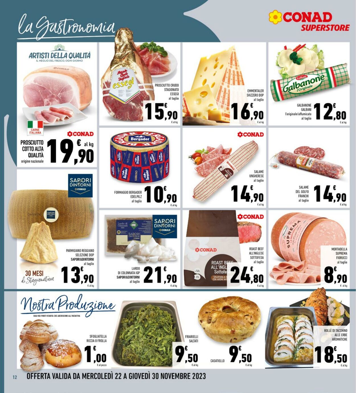 Volantino Conad 22.11.2023 - 30.11.2023