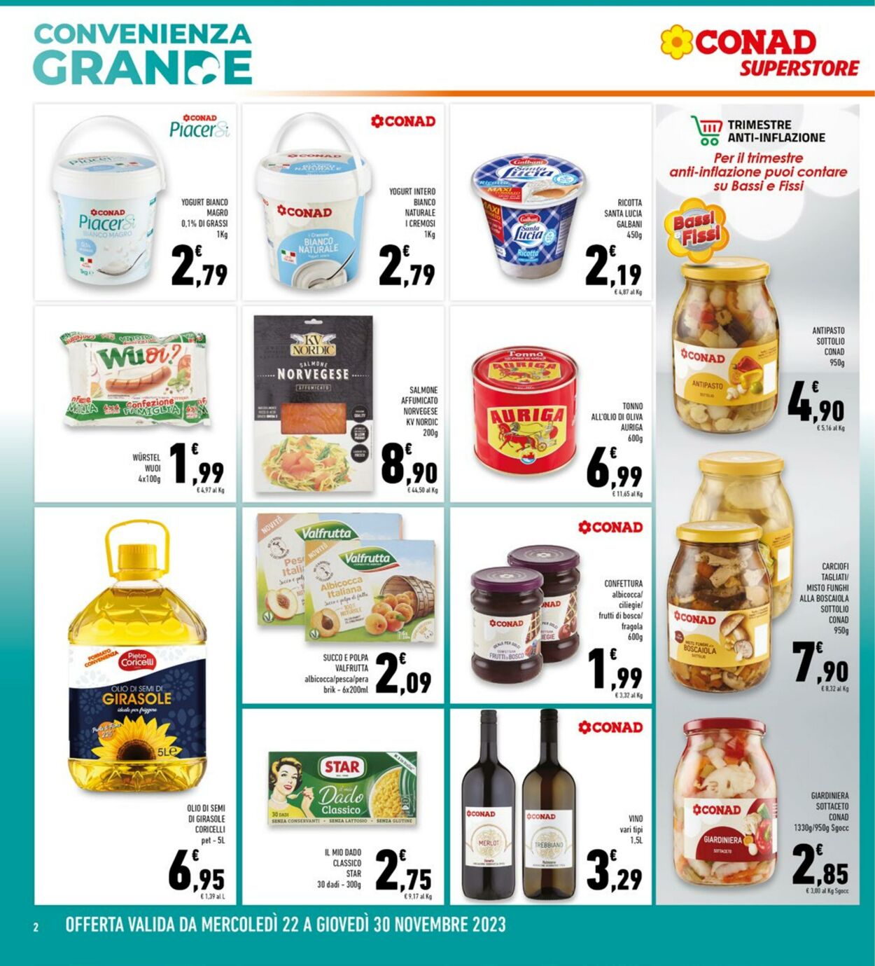 Volantino Conad 22.11.2023 - 30.11.2023