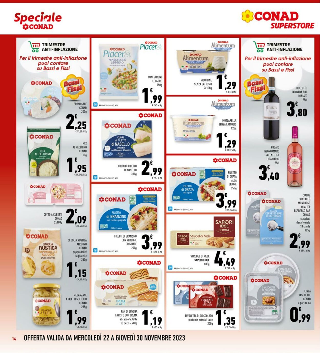 Volantino Conad 22.11.2023 - 30.11.2023