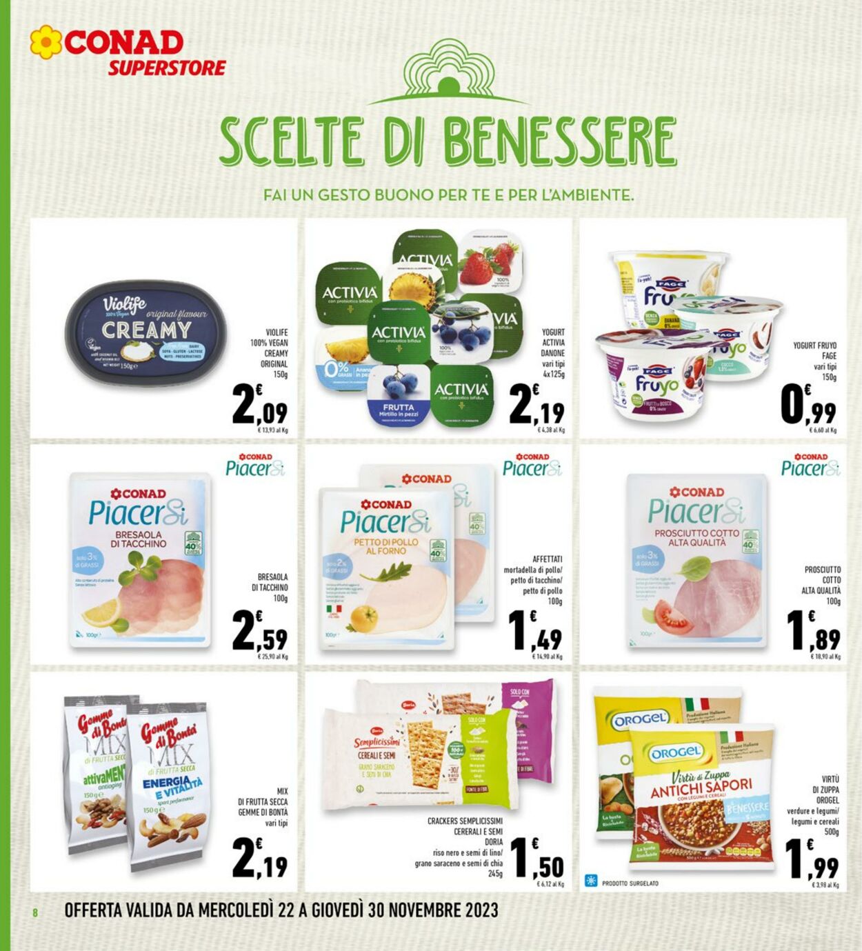 Volantino Conad 22.11.2023 - 30.11.2023