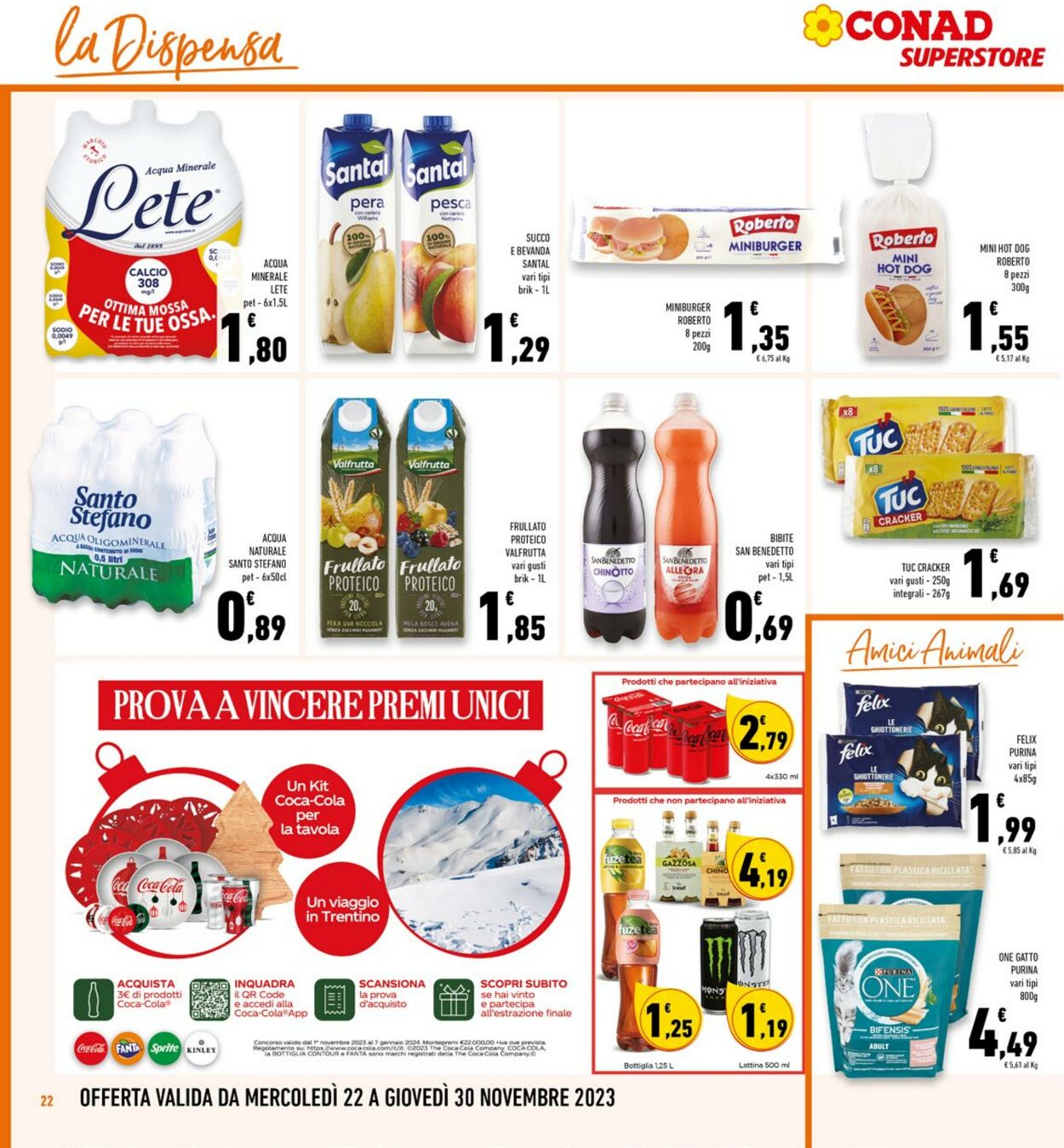 Volantino Conad 22.11.2023 - 30.11.2023