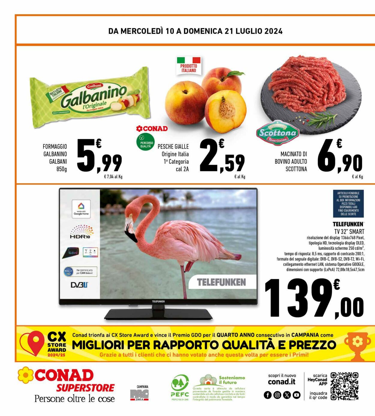 Volantino Conad 10.07.2024 - 21.07.2024