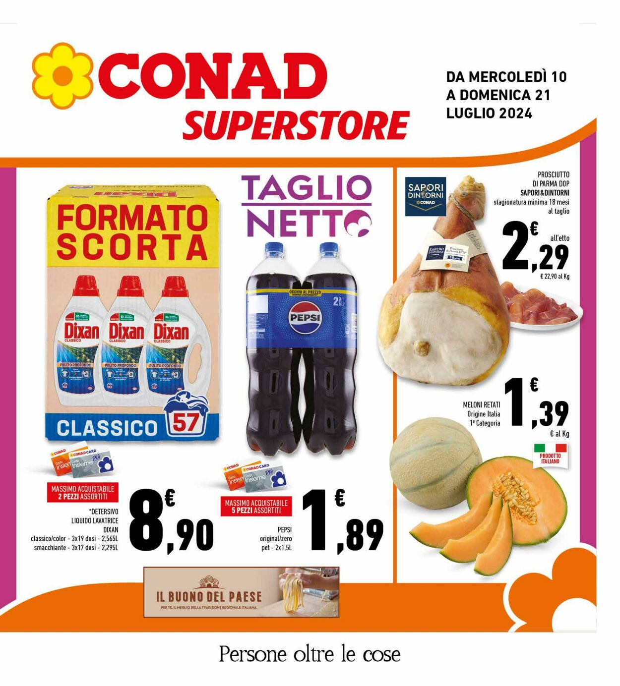 Volantino Conad 10.07.2024 - 21.07.2024