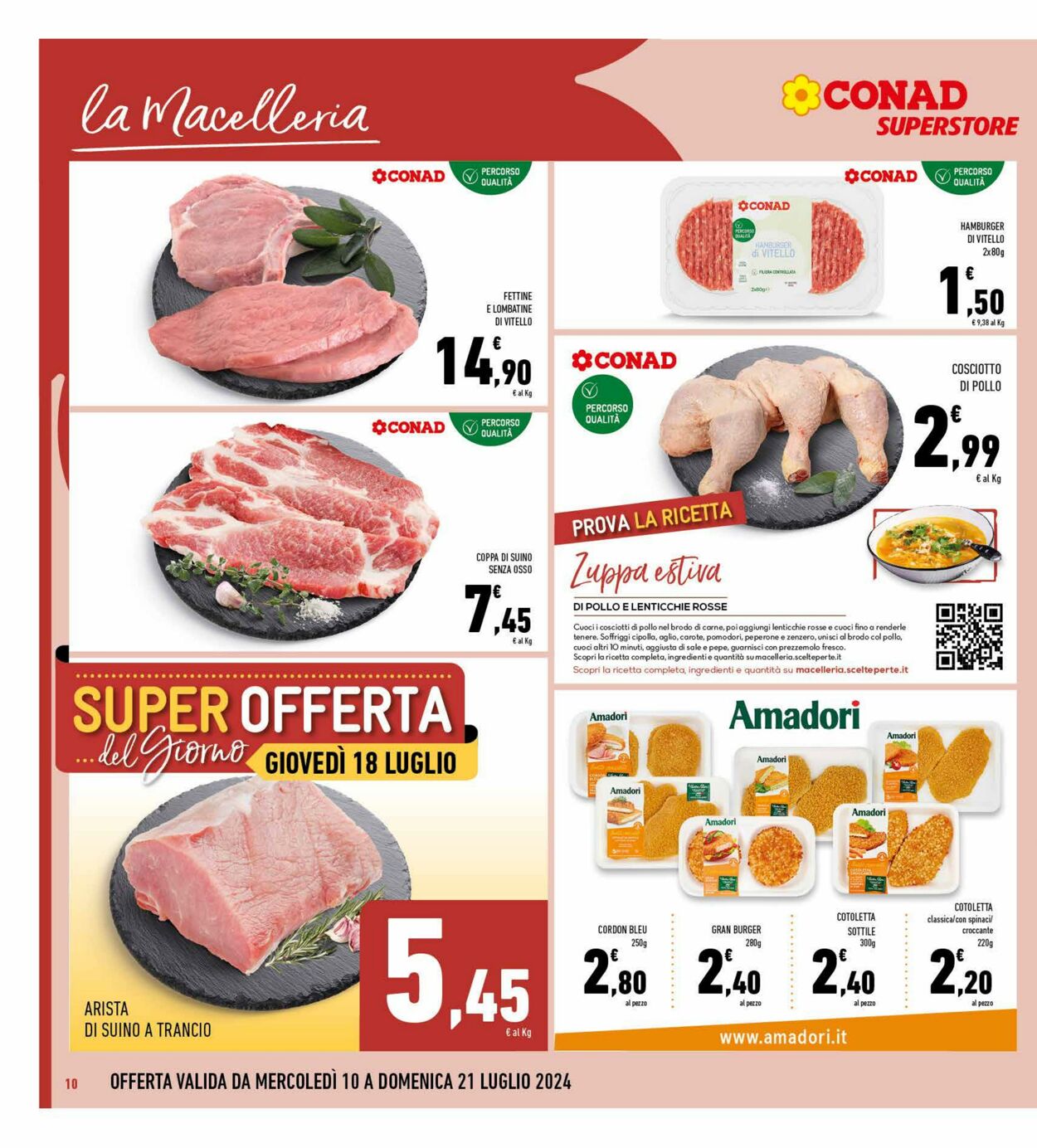 Volantino Conad 10.07.2024 - 21.07.2024