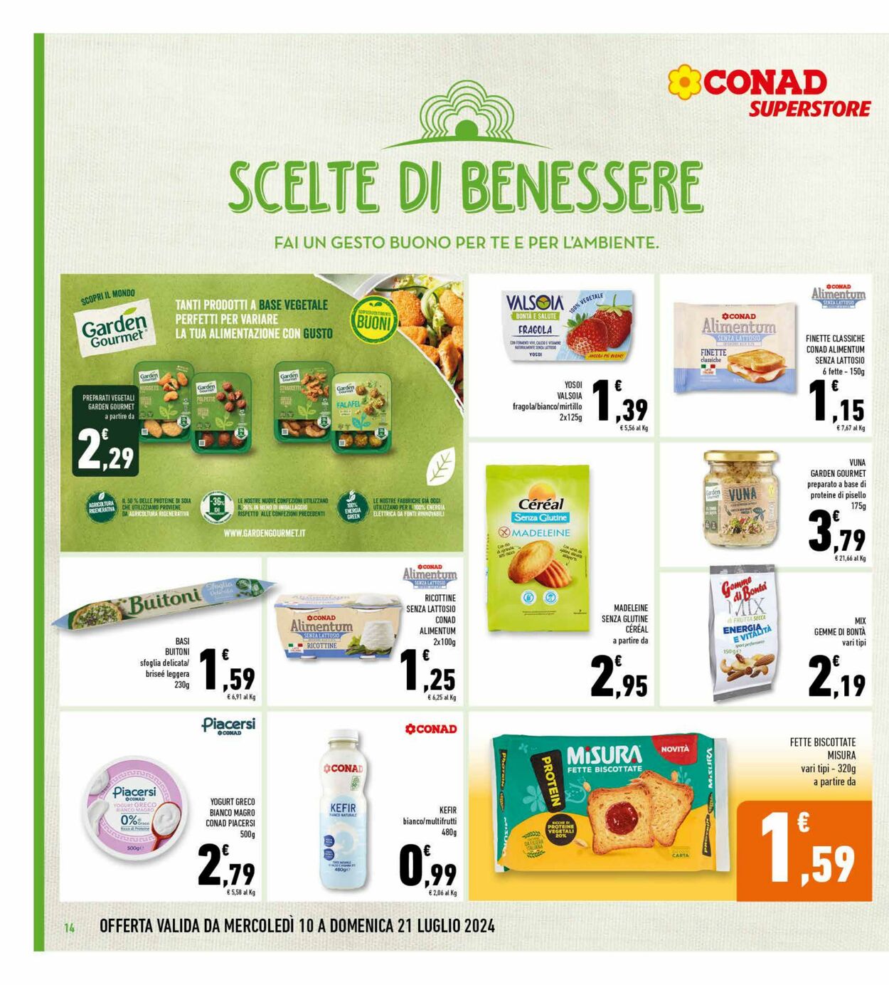 Volantino Conad 10.07.2024 - 21.07.2024