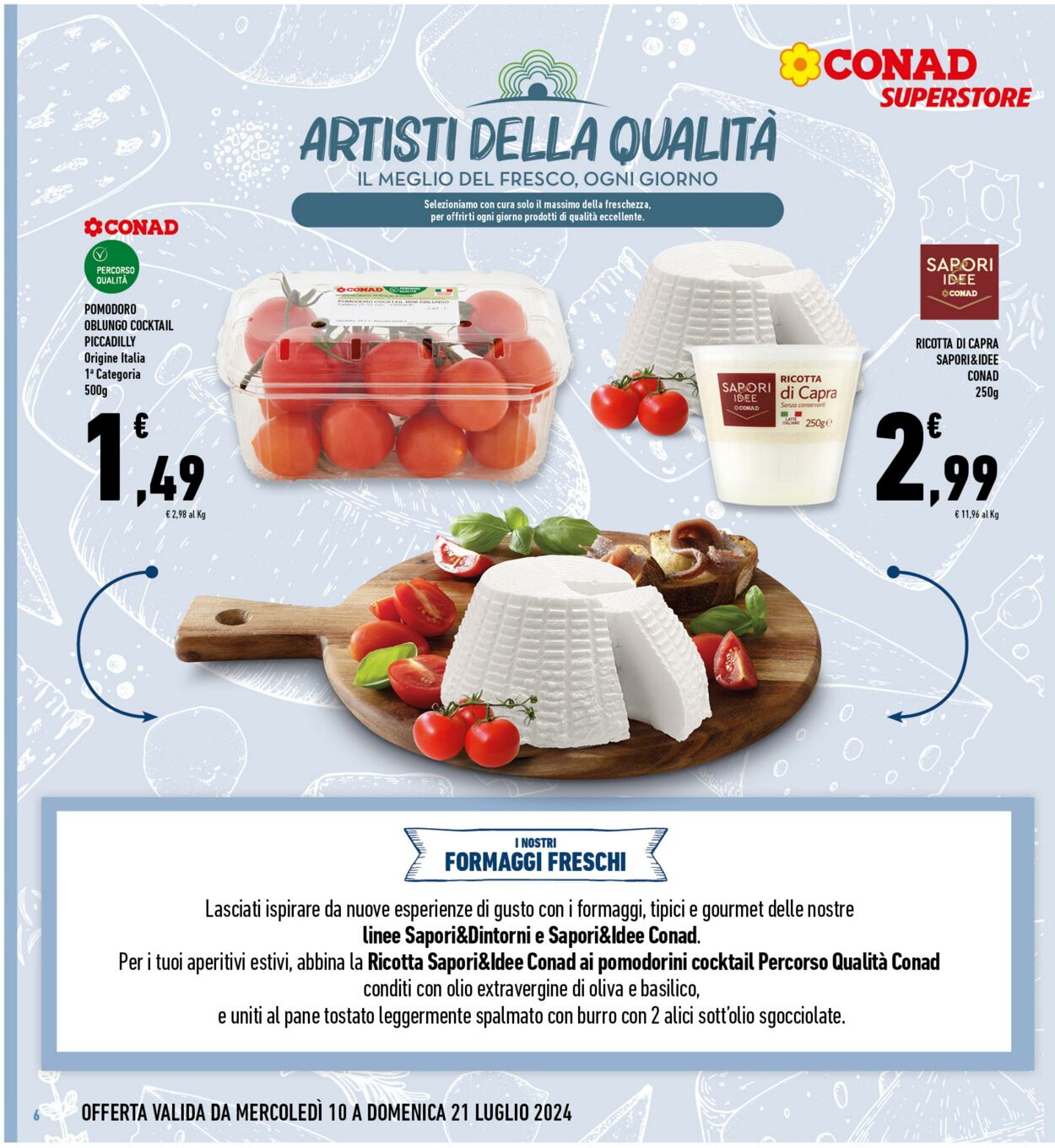 Volantino Conad 10.07.2024 - 21.07.2024