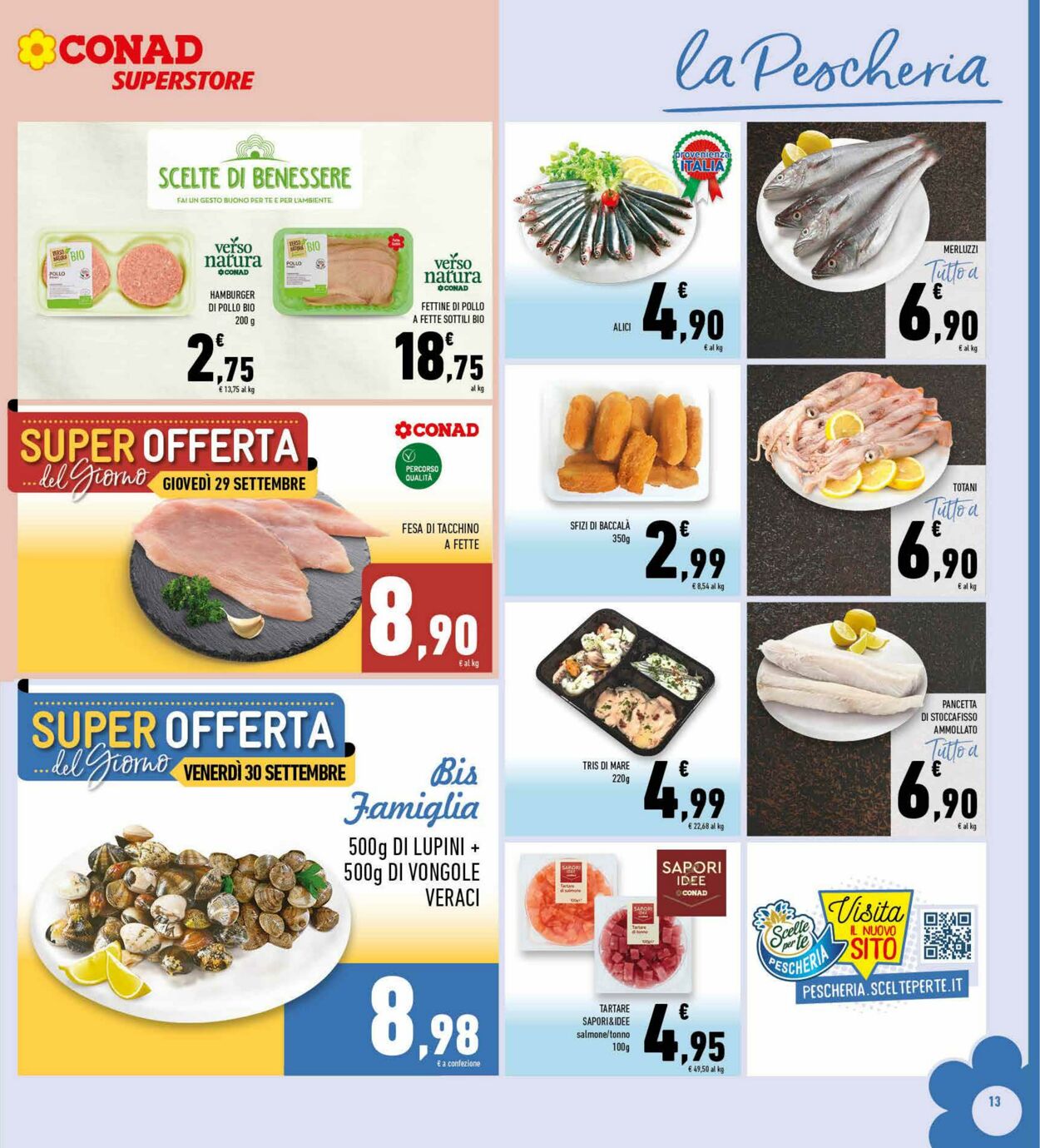 Volantino Conad 21.09.2022 - 02.10.2022