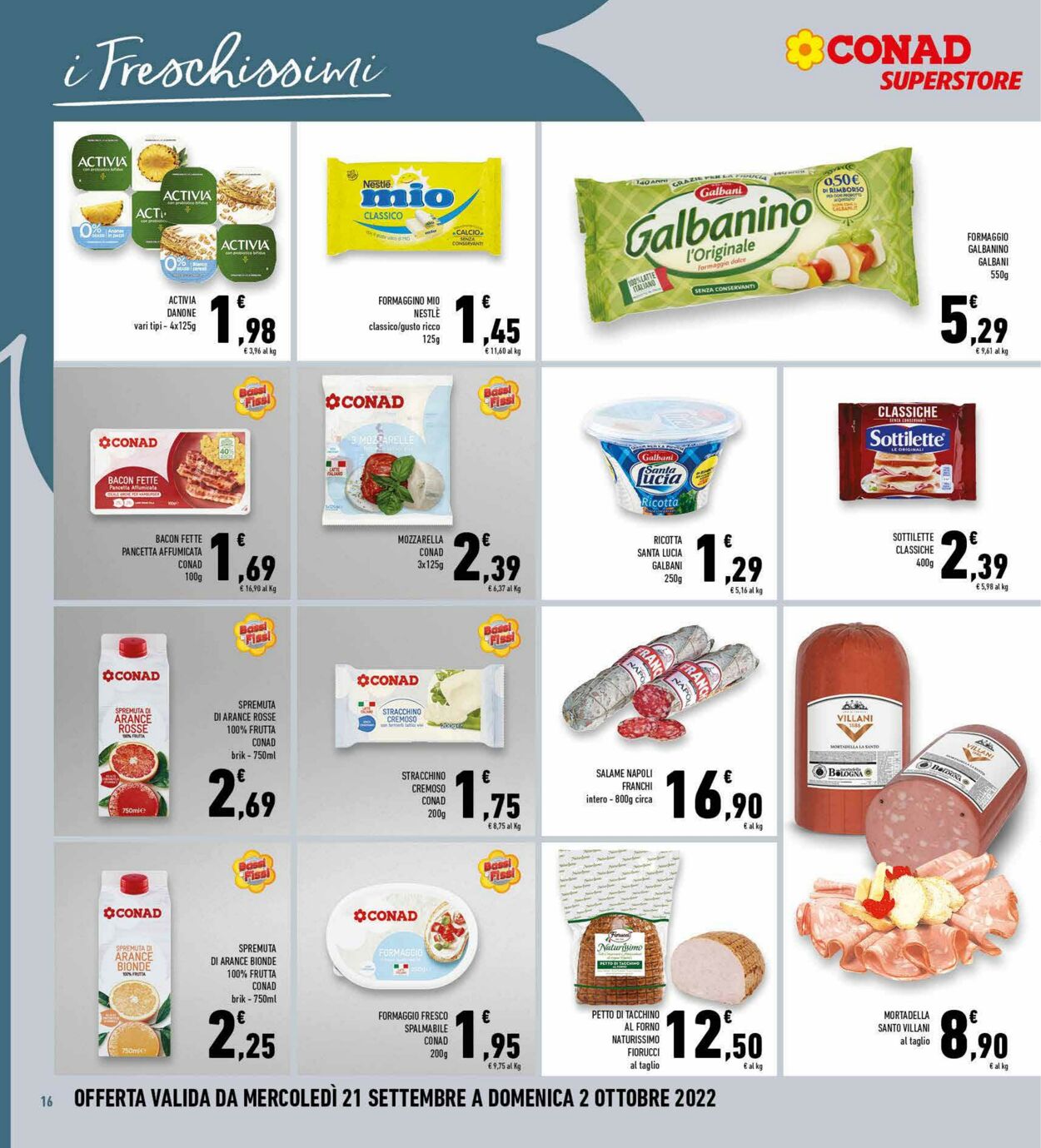 Volantino Conad 21.09.2022 - 02.10.2022