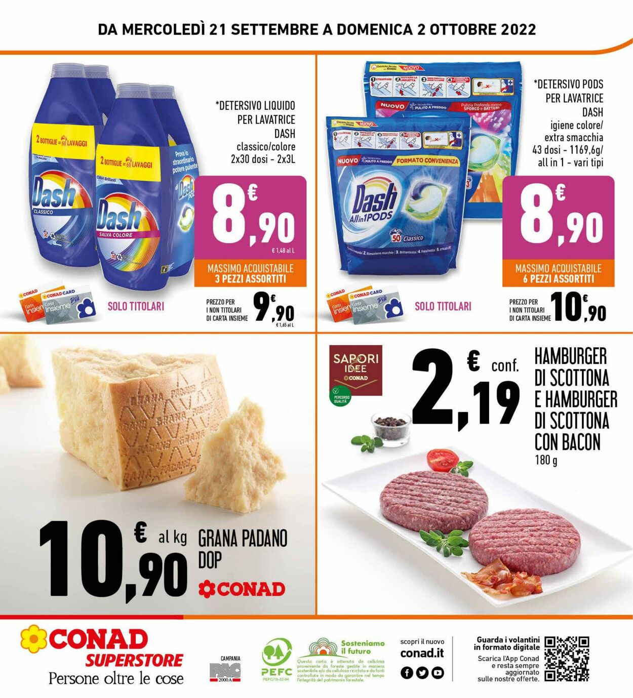 Volantino Conad 21.09.2022 - 02.10.2022