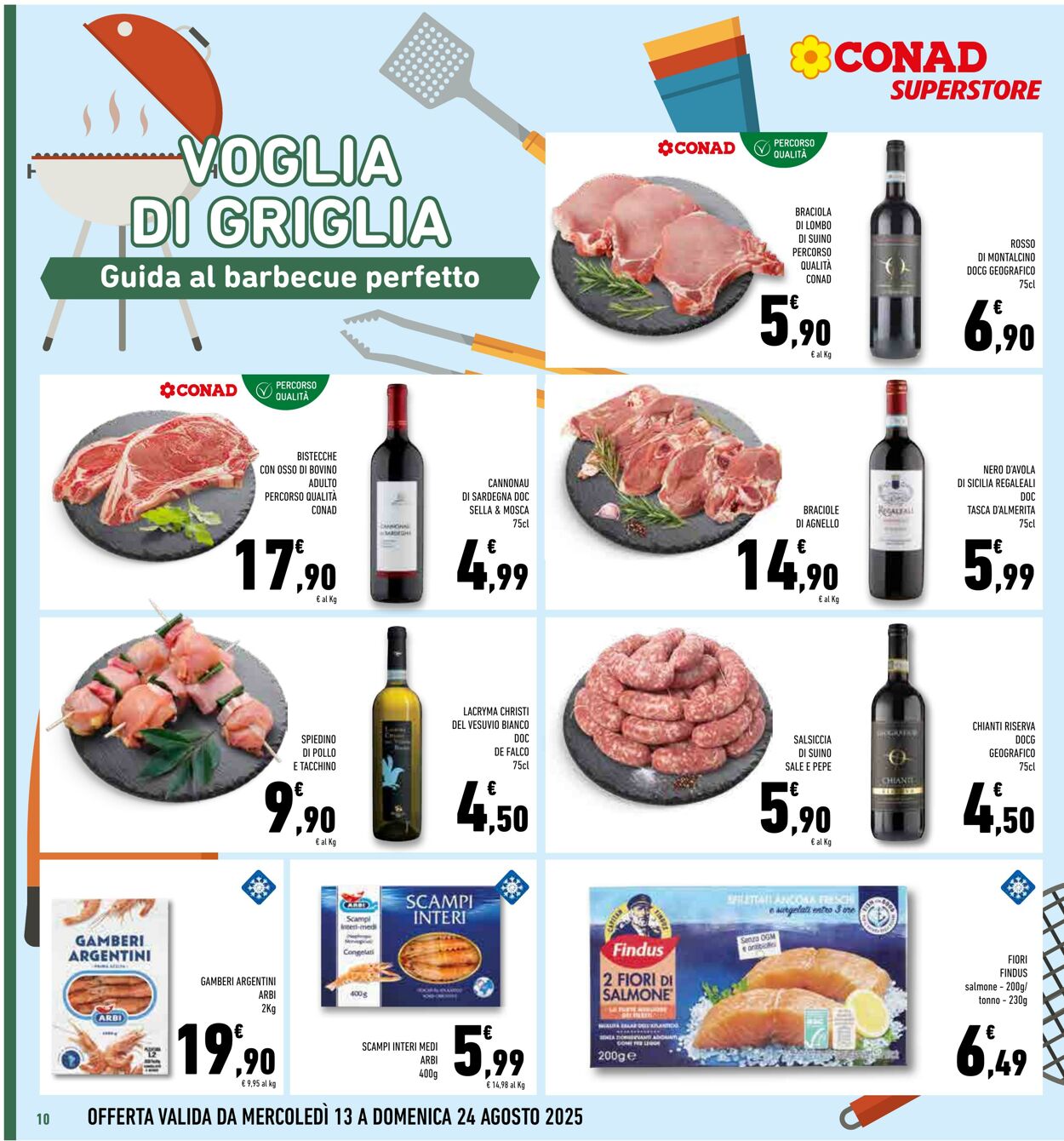 Volantino Conad 14.08.2025 - 14.08.2025
