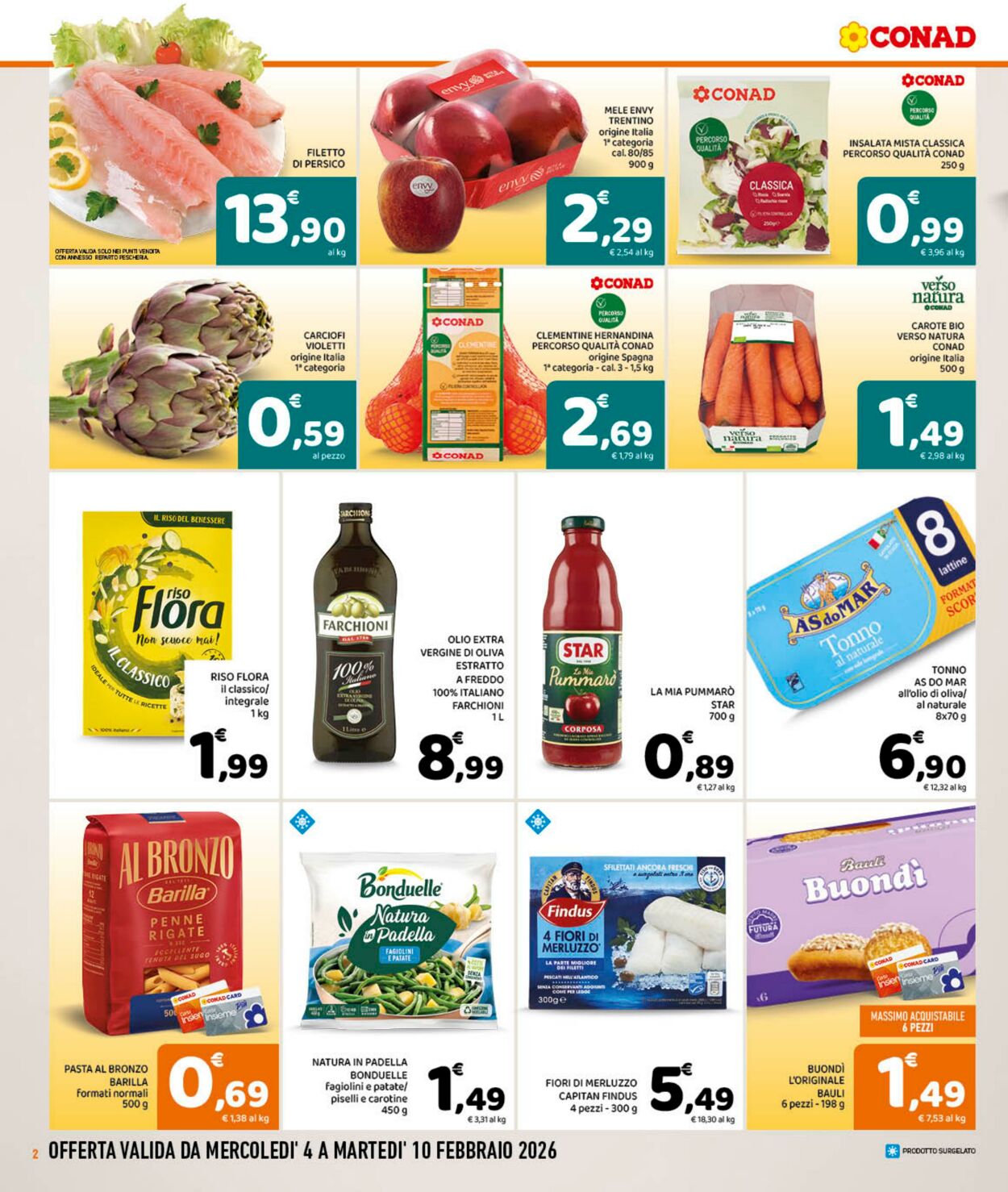 Volantino Conad 10.02.2026 - 10.02.2026