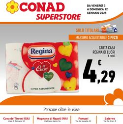 Volantino Conad 03.01.2025 - 12.01.2025