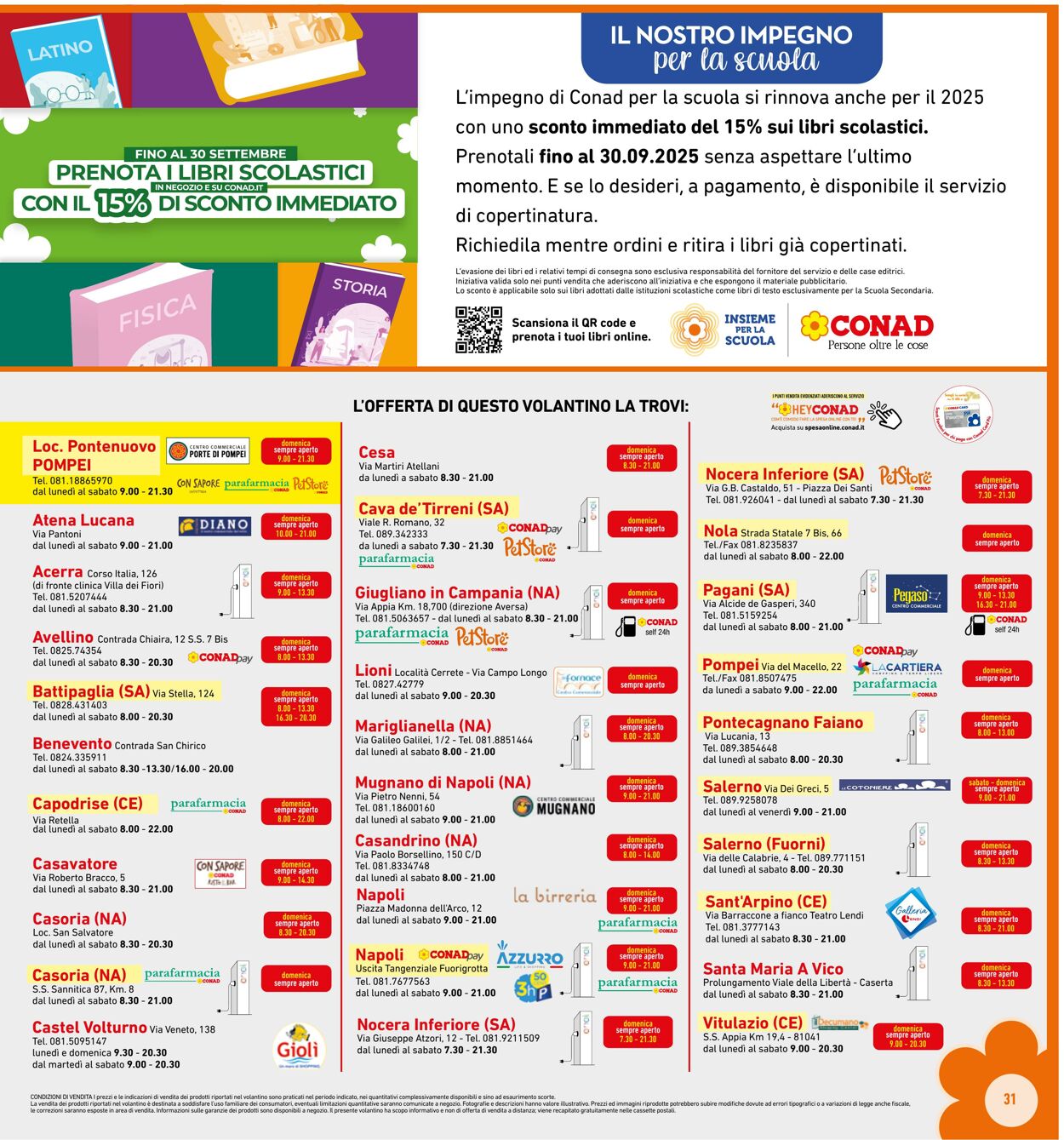 Volantino Conad 01.09.2025 - 01.09.2025