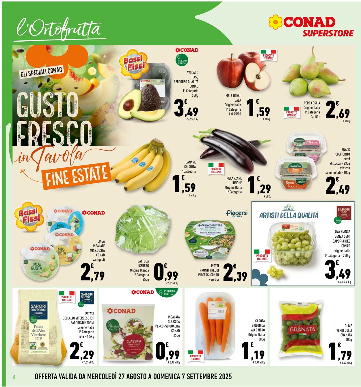 Volantino Conad 01.09.2025 - 01.09.2025