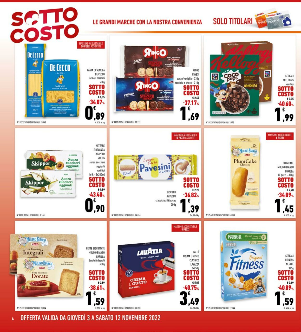 Volantino Conad 03.10.2022 - 12.11.2022