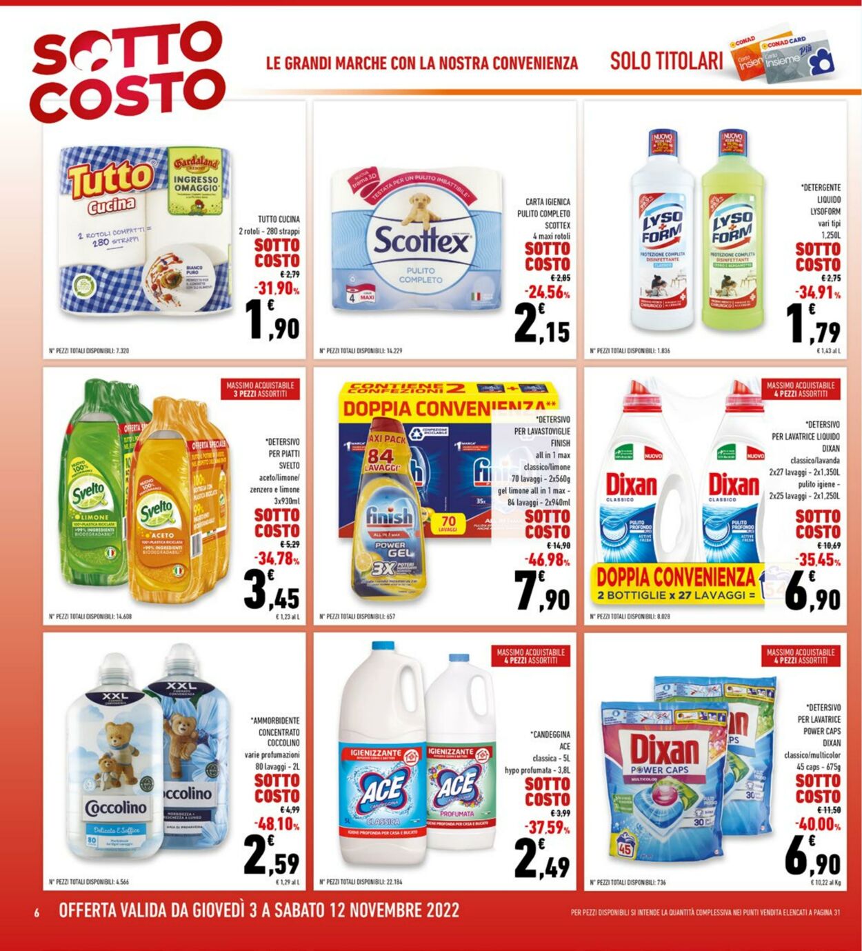 Volantino Conad 03.10.2022 - 12.11.2022