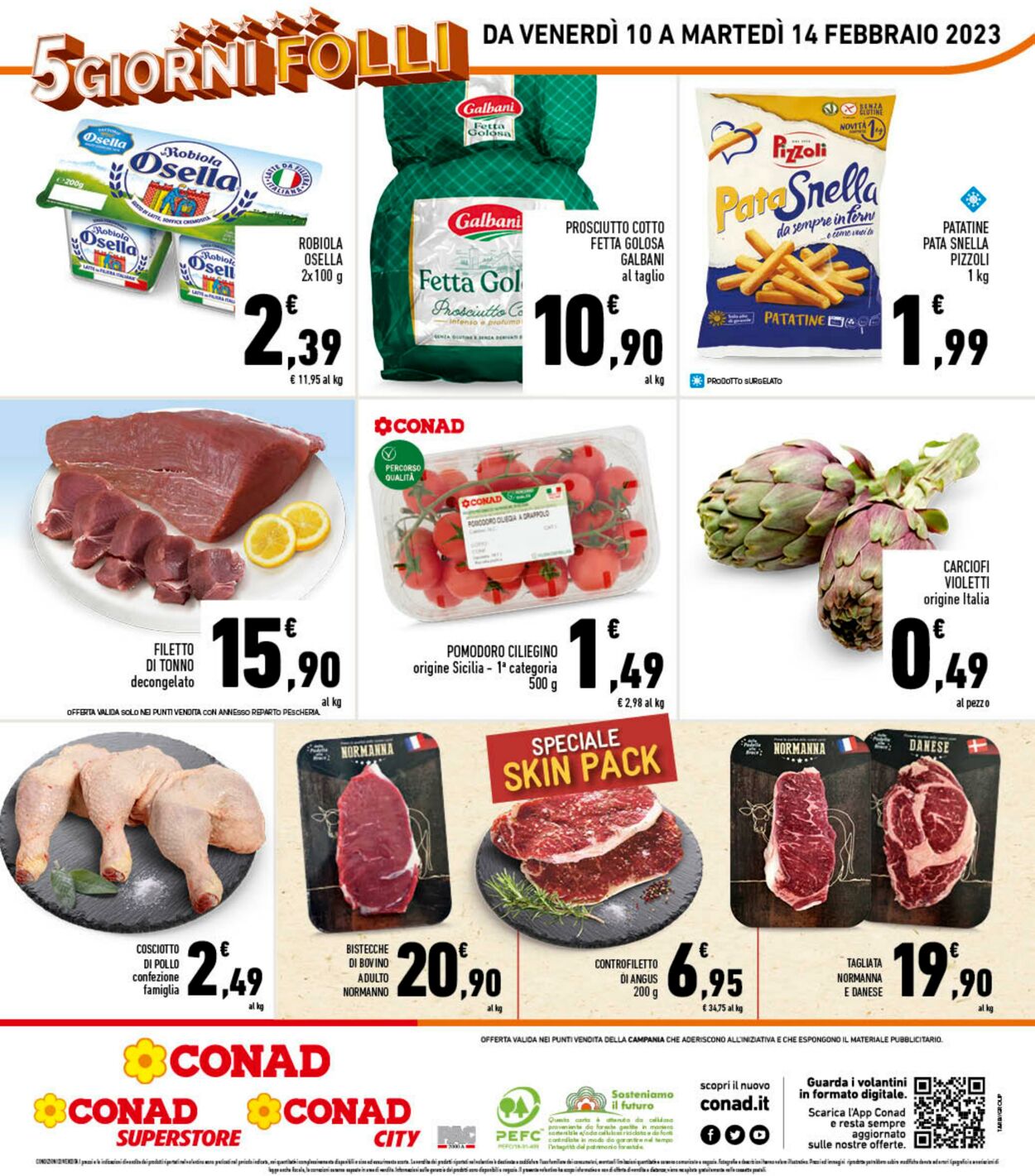 Volantino Conad 10.02.2023 - 14.02.2023