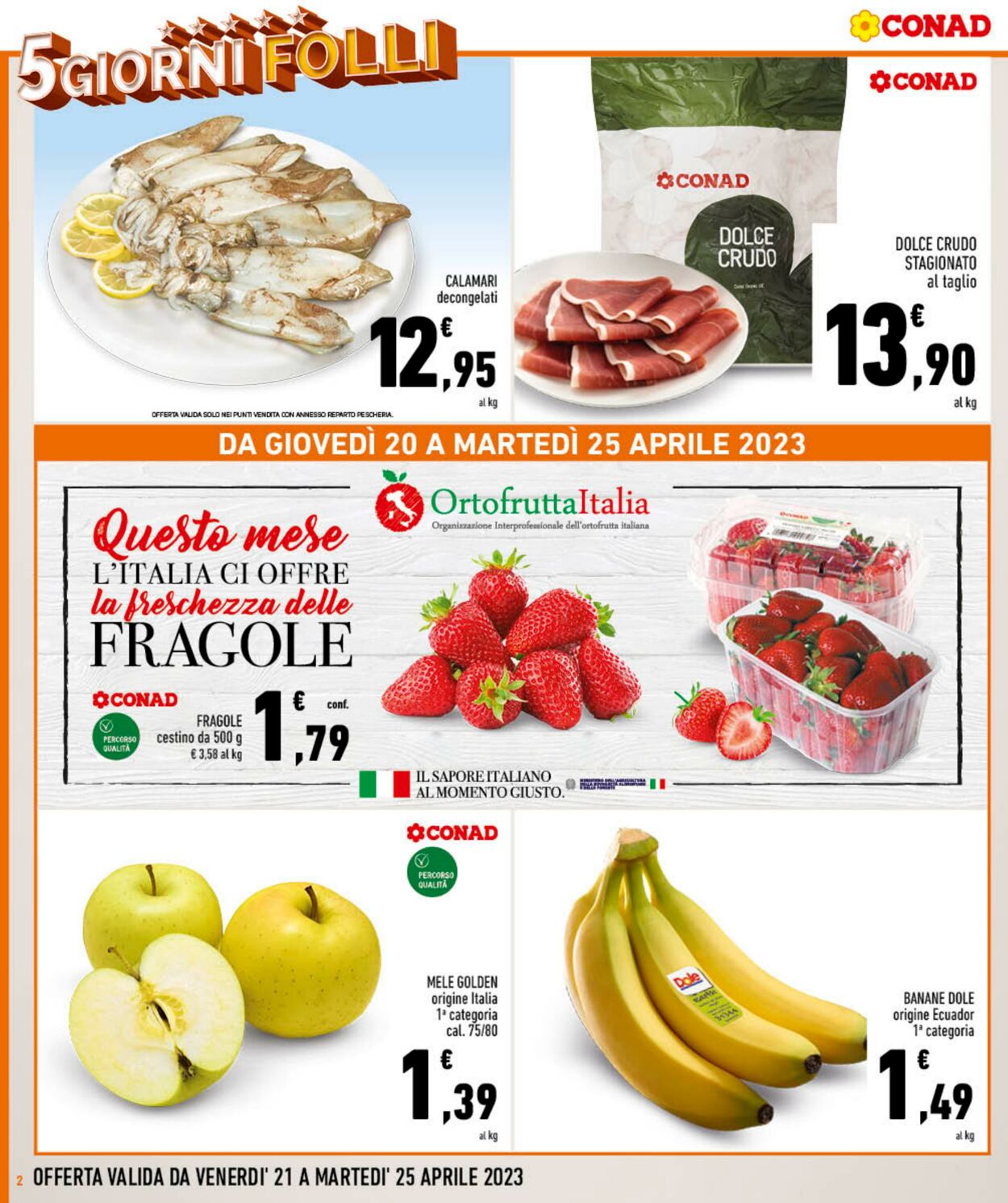 Volantino Conad 21.04.2023 - 25.04.2023