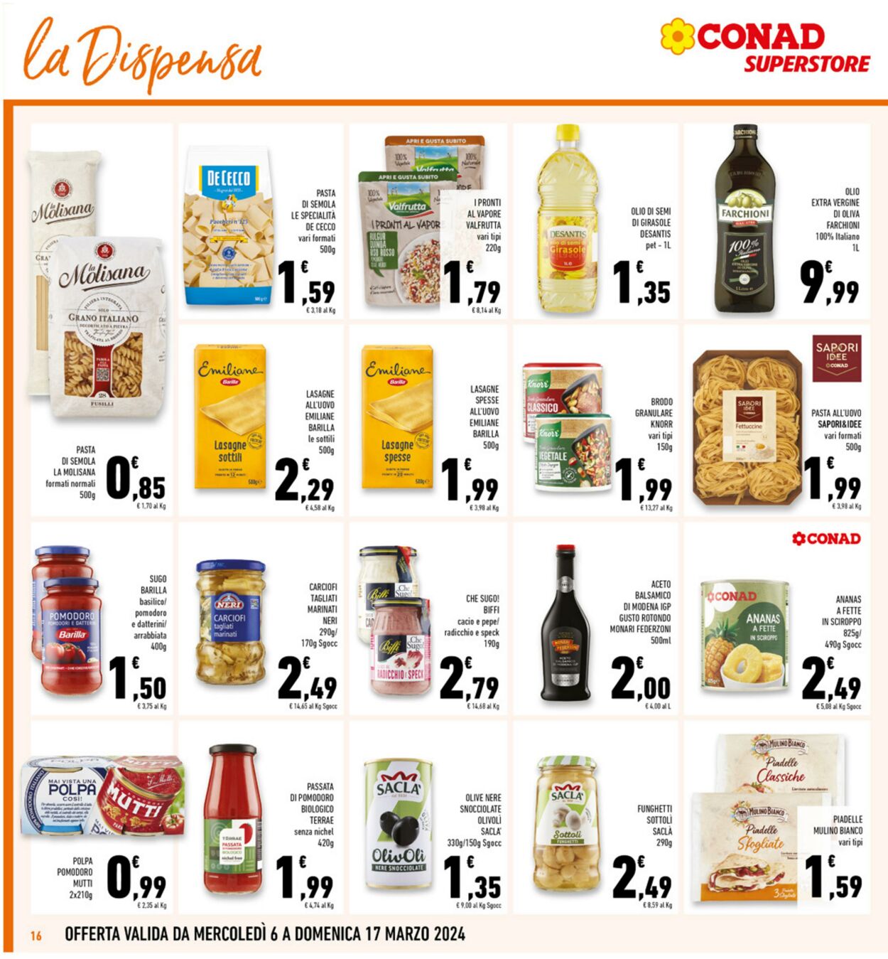 Volantino Conad 06.03.2024 - 17.03.2024