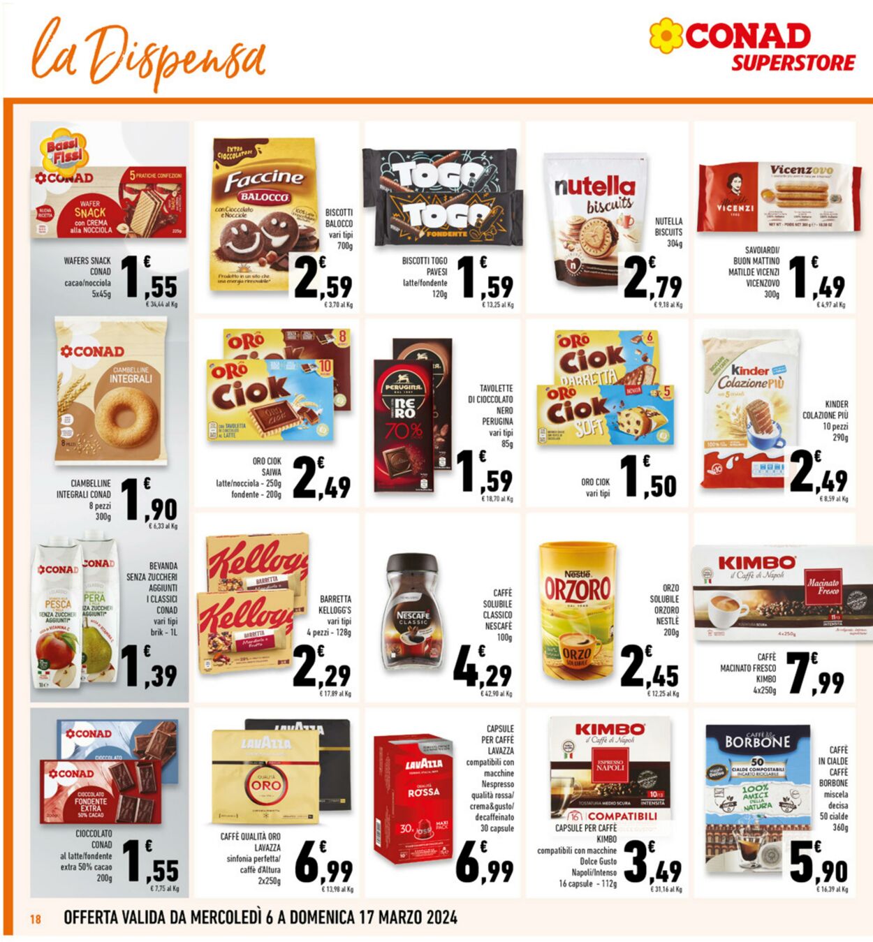 Volantino Conad 06.03.2024 - 17.03.2024