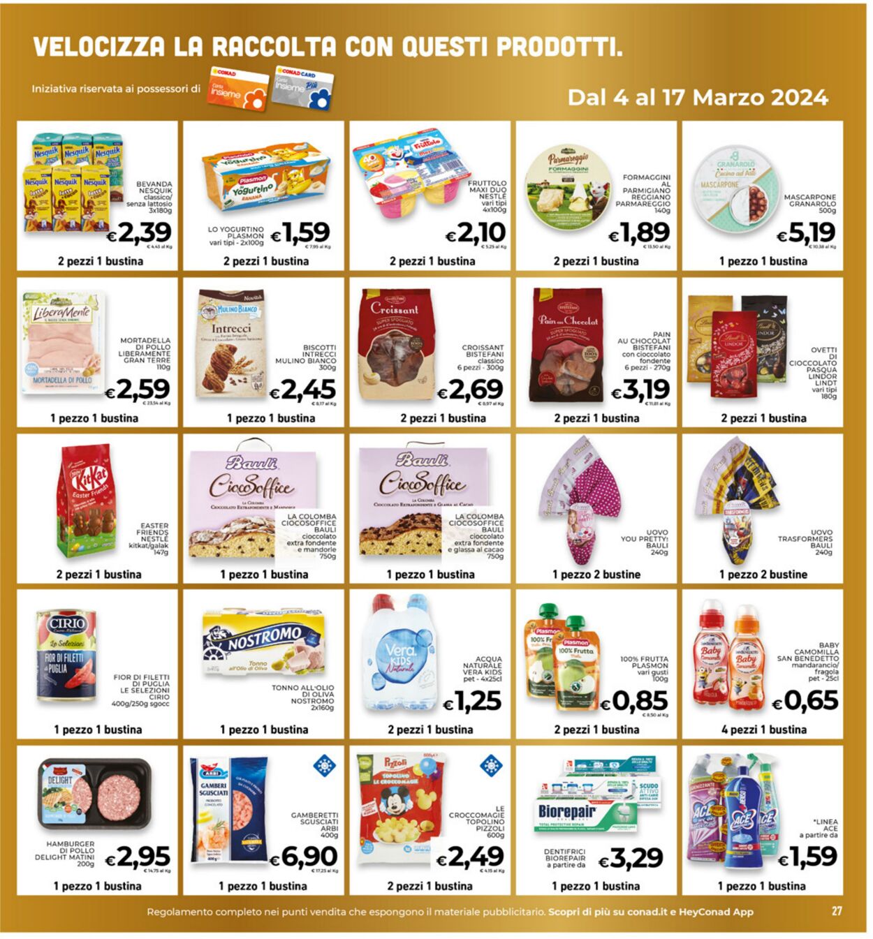 Volantino Conad 06.03.2024 - 17.03.2024