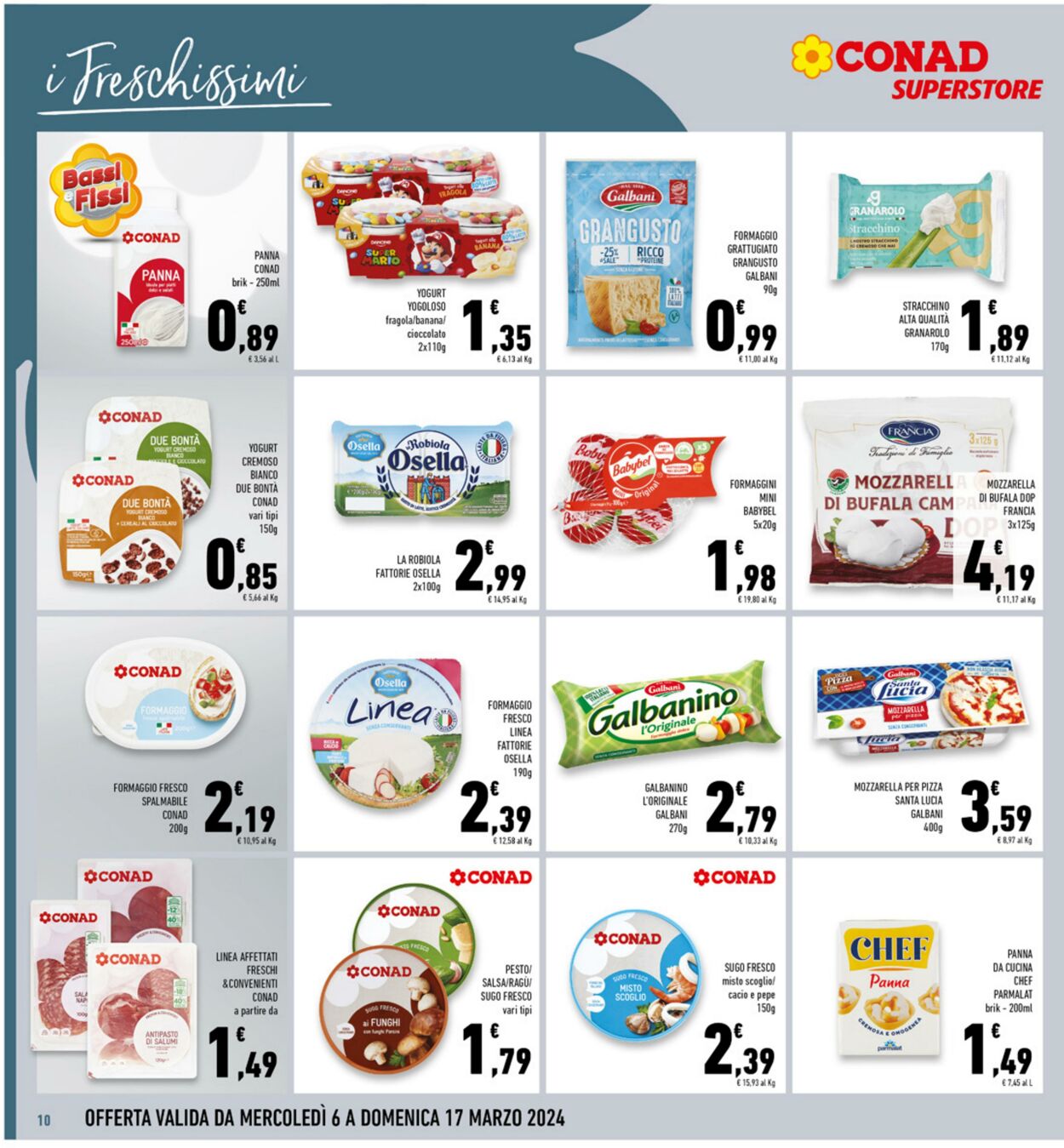 Volantino Conad 06.03.2024 - 17.03.2024