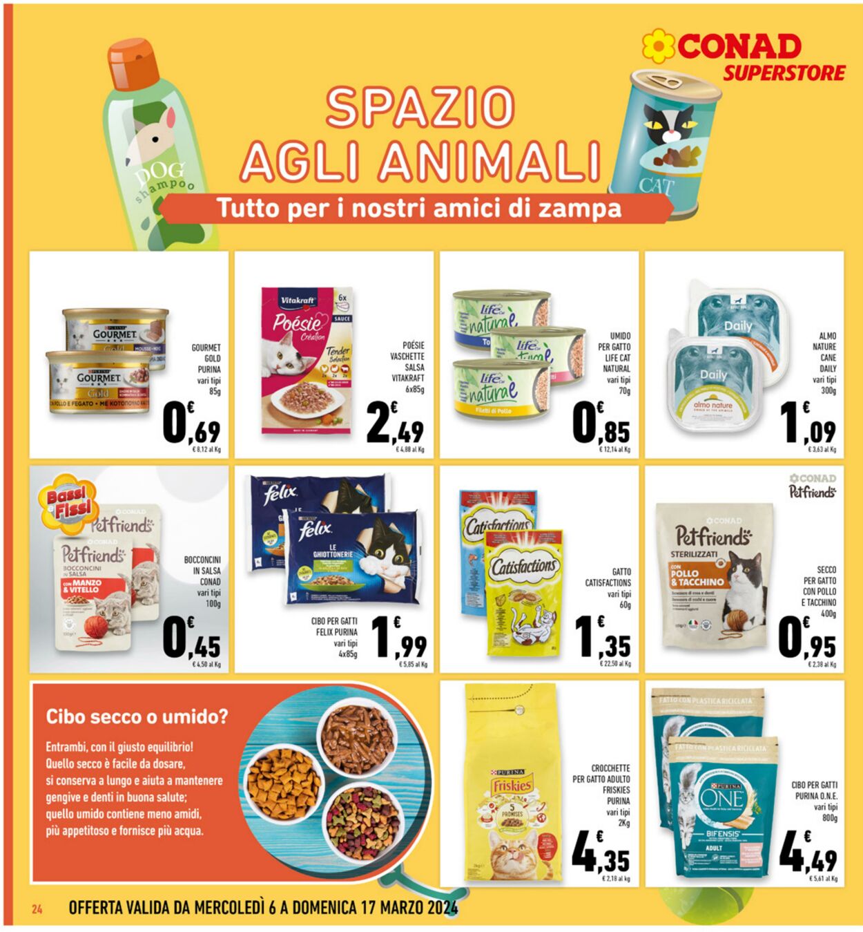 Volantino Conad 06.03.2024 - 17.03.2024