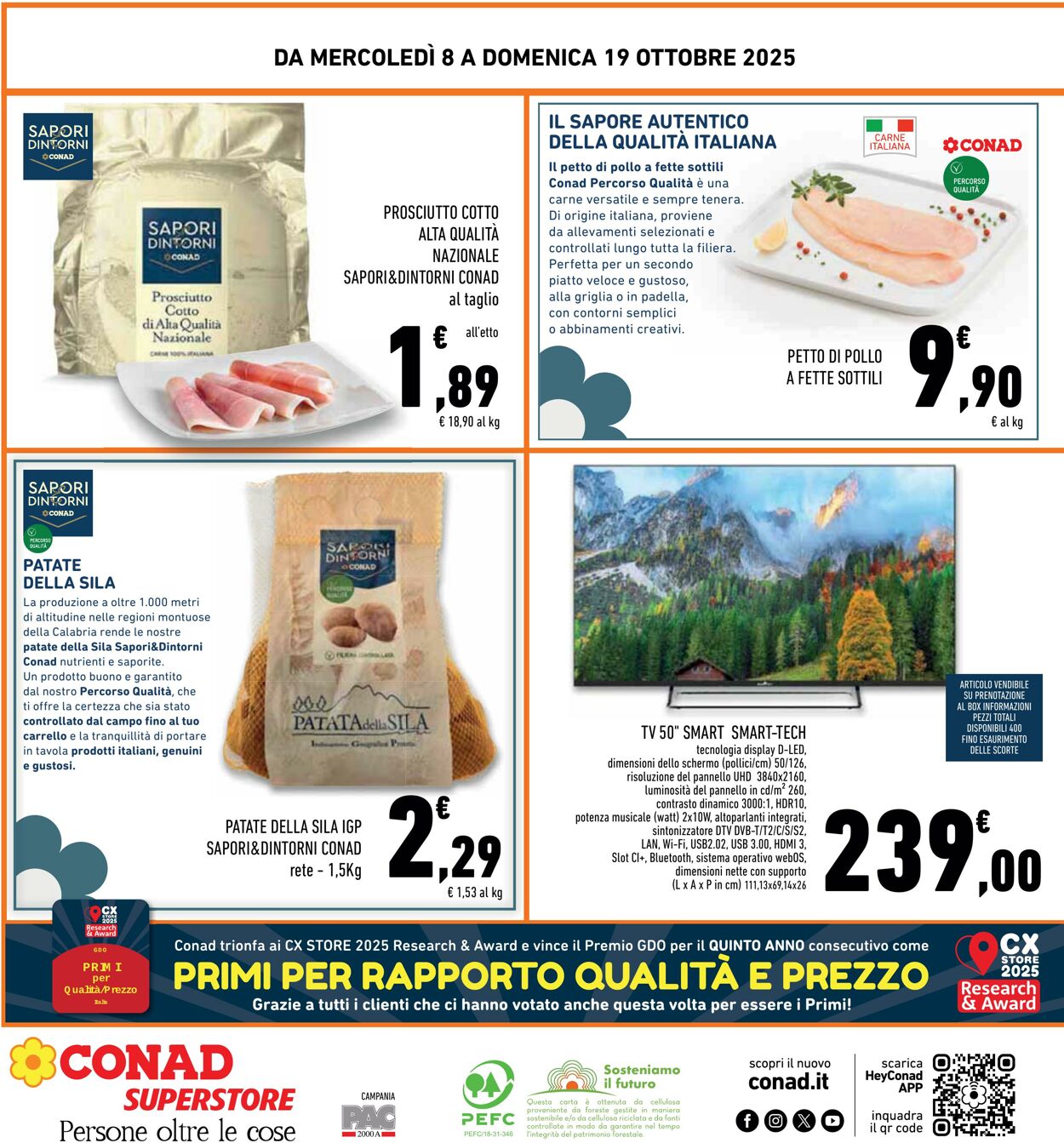 Volantino Conad 05.10.2025 - 05.10.2025