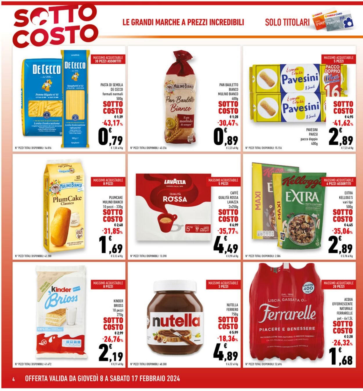 Volantino Conad 08.02.2024 - 17.02.2024