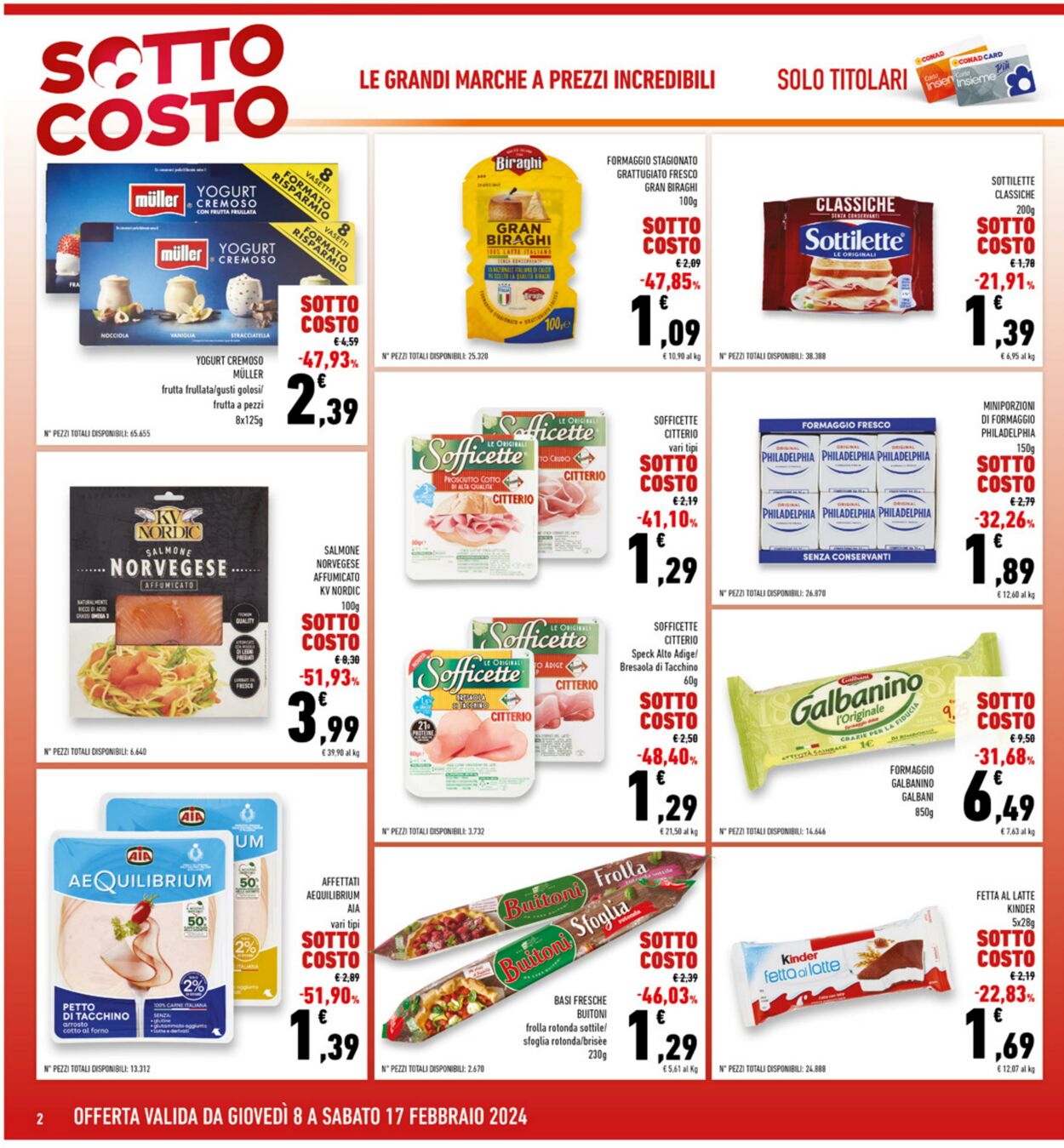 Volantino Conad 08.02.2024 - 17.02.2024