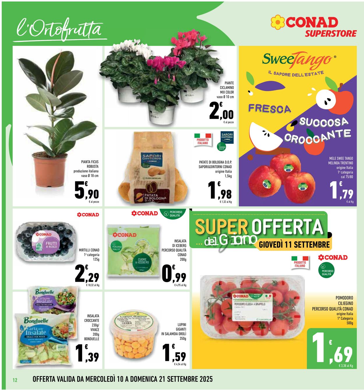 Volantino Conad 18.09.2025 - 18.09.2025