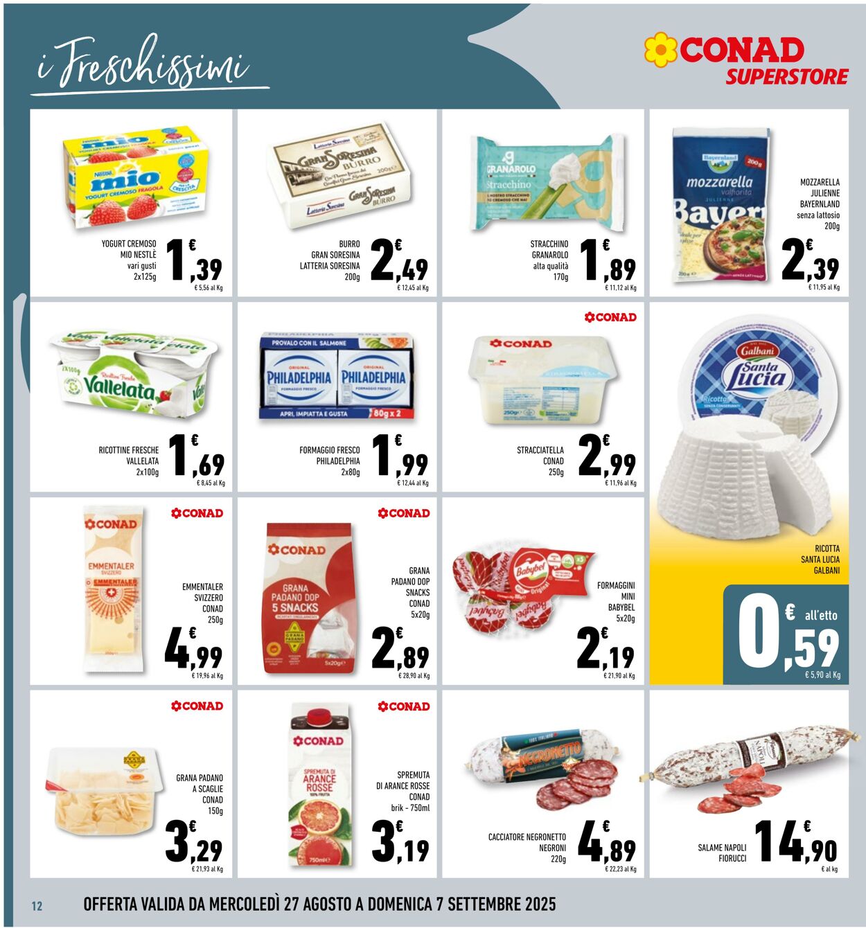 Volantino Conad 29.08.2025 - 29.08.2025