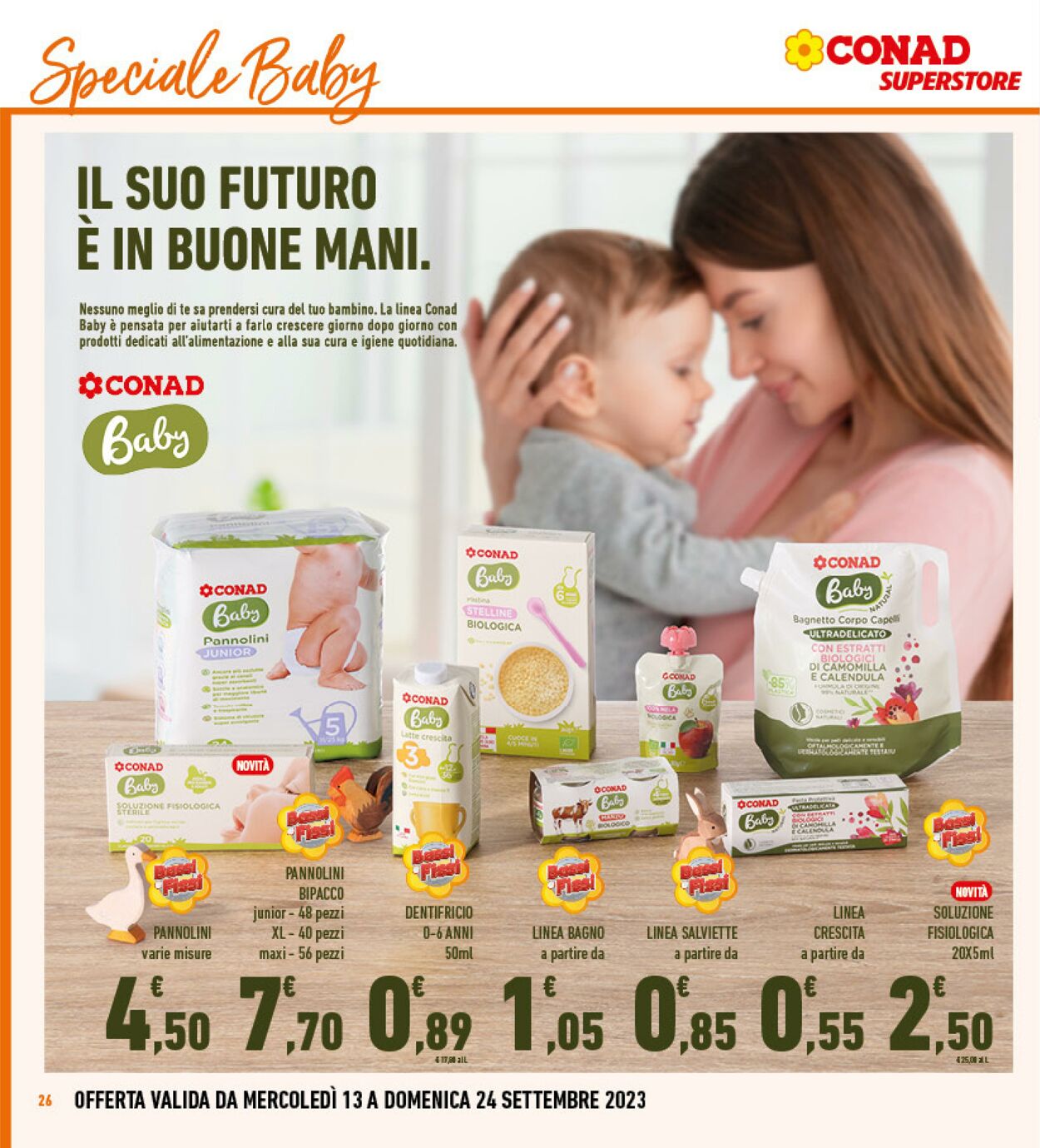 Volantino Conad 13.09.2023 - 24.09.2023